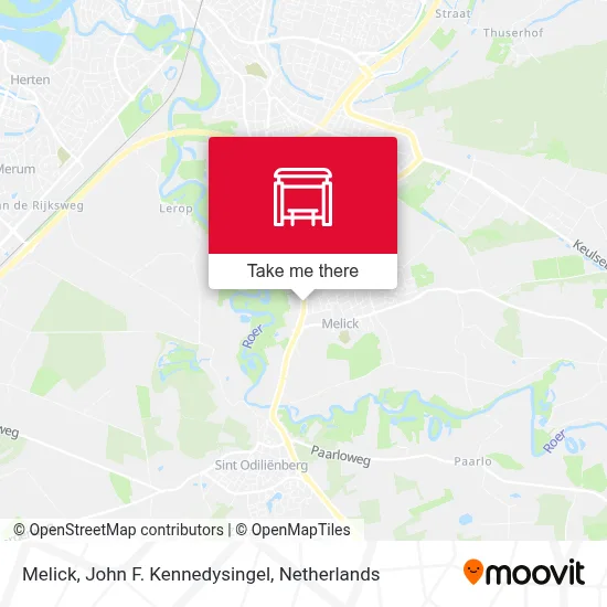 Melick, John F. Kennedysingel Karte