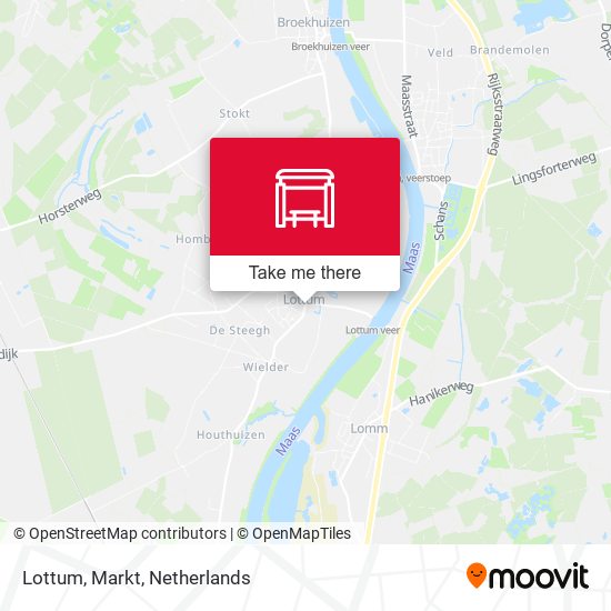 Lottum, Markt map