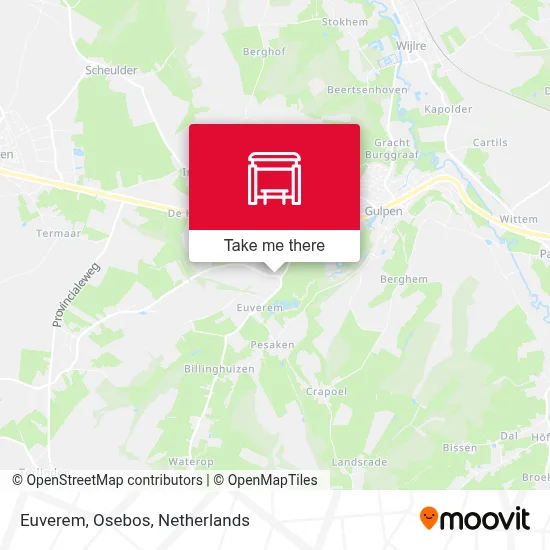 Euverem, Osebos map
