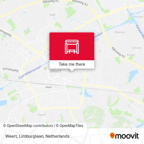 Weert, Limburglaan map