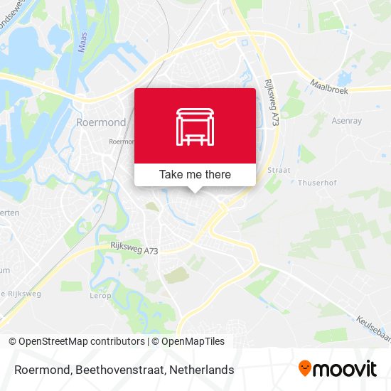 Roermond, Beethovenstraat map