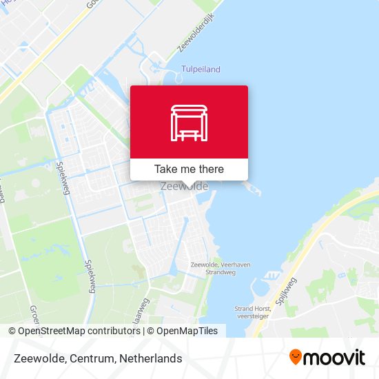 Zeewolde, Centrum Karte