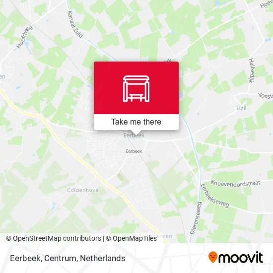 Eerbeek, Centrum map