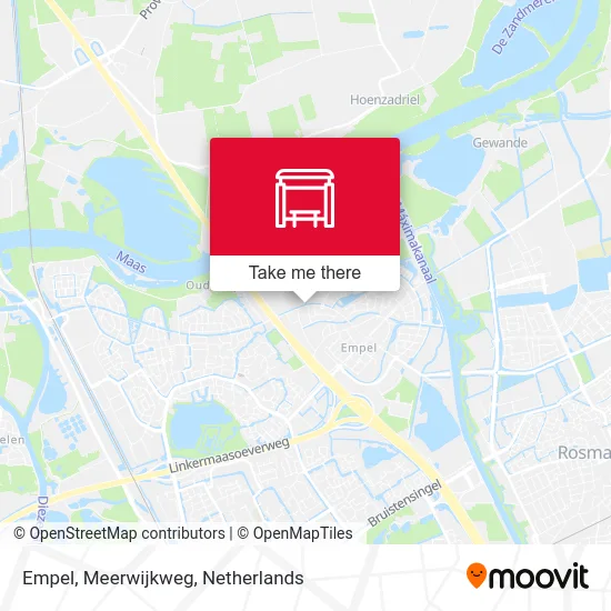 Empel, Meerwijkweg map