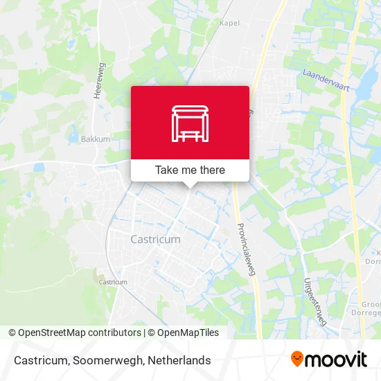Castricum, Soomerwegh map