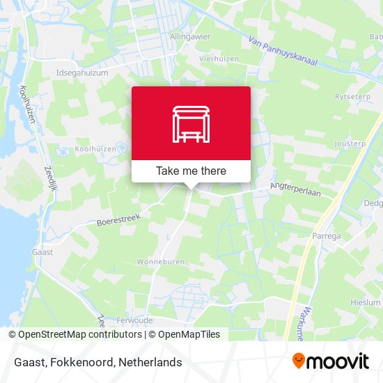 Gaast, Fokkenoord map