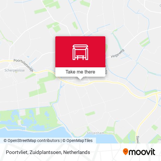 Poortvliet, Zuidplantsoen map