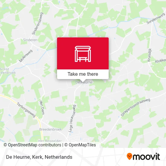 De Heurne, Kerk map