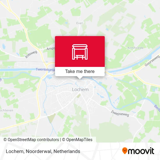 Lochem, Noorderwal map
