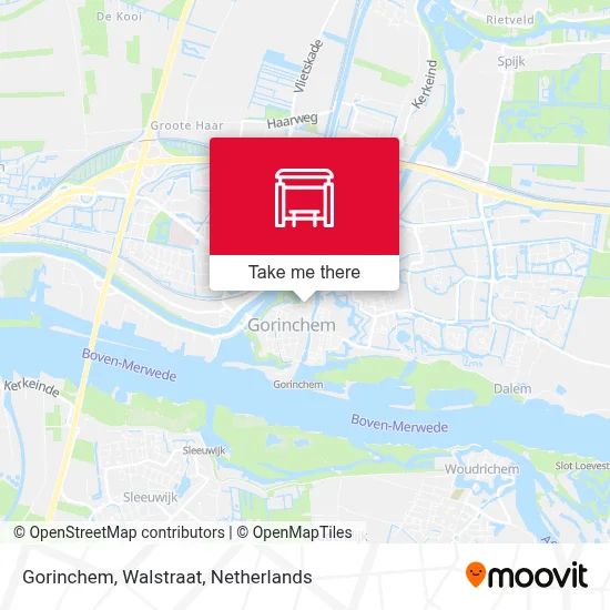 Gorinchem, Walstraat map