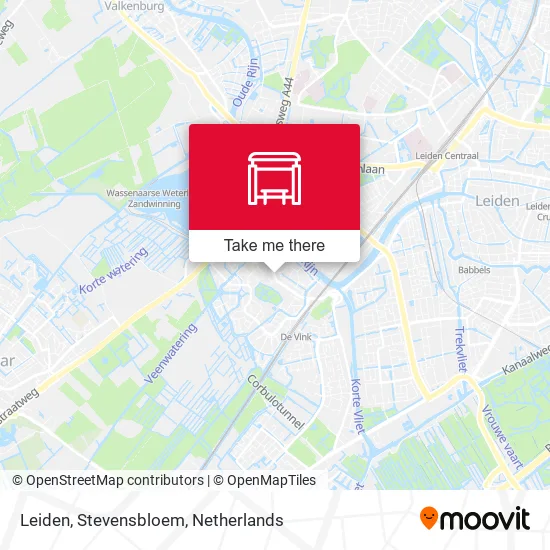 Leiden, Stevensbloem map