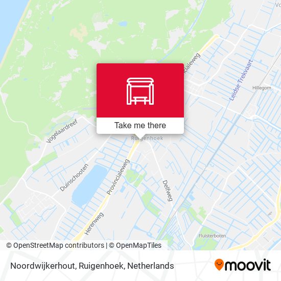 Noordwijkerhout, Ruigenhoek map