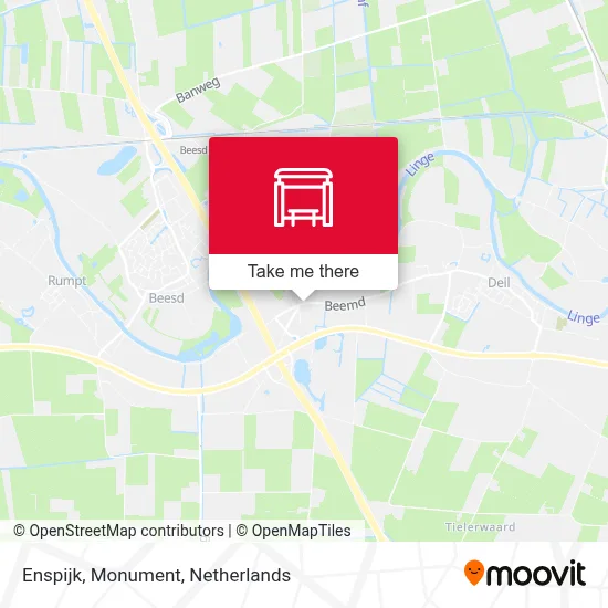 Enspijk, Monument map