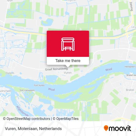 Vuren, Molenlaan map