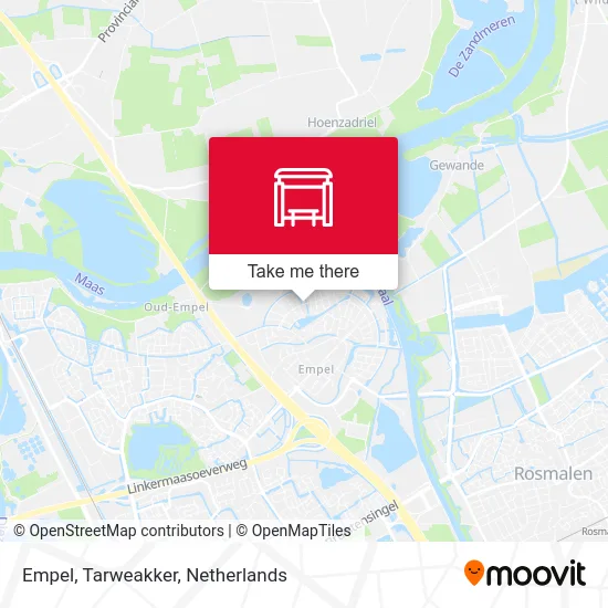 Empel, Tarweakker map