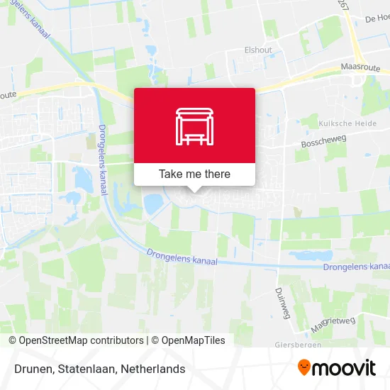 Drunen, Statenlaan map