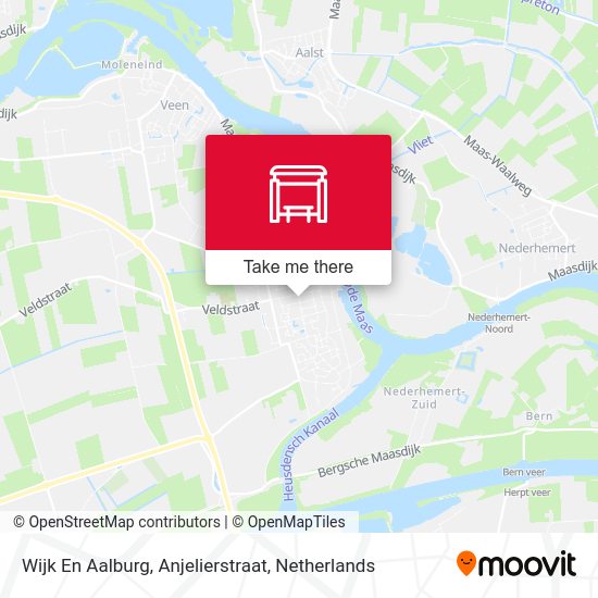 Wijk En Aalburg, Anjelierstraat map