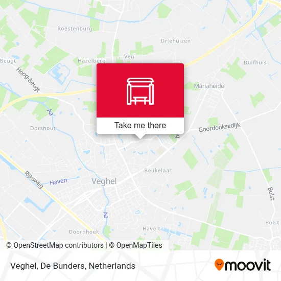 Veghel, De Bunders map
