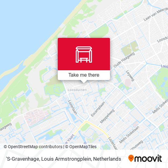 'S-Gravenhage, Louis Armstrongplein map