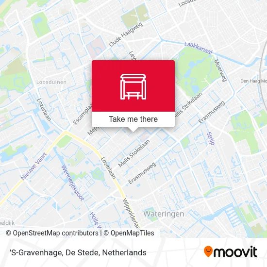 'S-Gravenhage, De Stede map