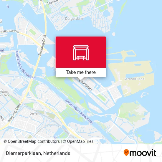 Diemerparklaan map