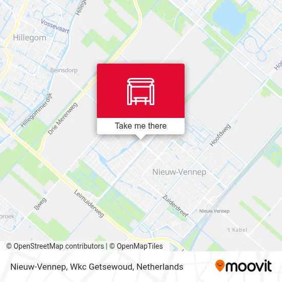 Nieuw-Vennep, Wkc Getsewoud map