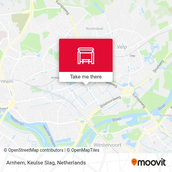 Arnhem, Keulse Slag map