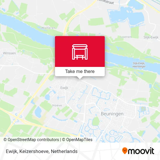 Ewijk, Keizershoeve map
