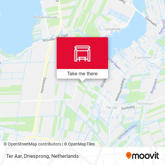 Ter Aar, Driesprong map