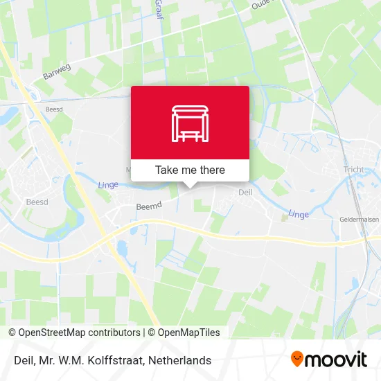 Deil, Mr. W.M. Kolffstraat map