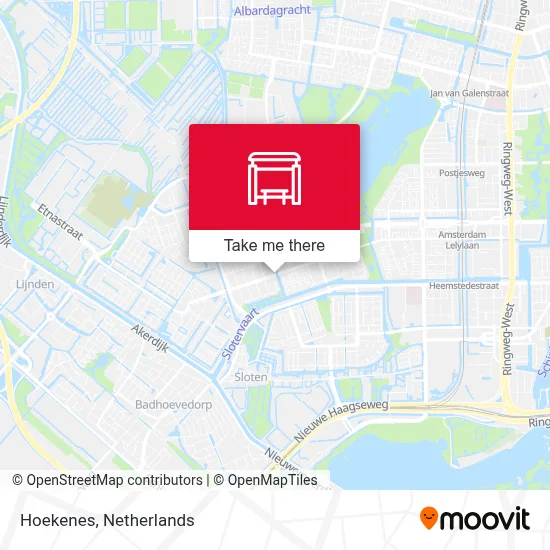 Hoekenes map