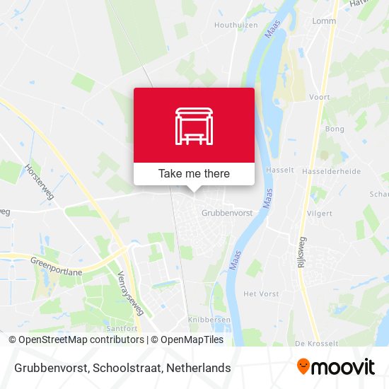 Grubbenvorst, Schoolstraat map