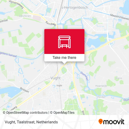 Vught, Taalstraat map