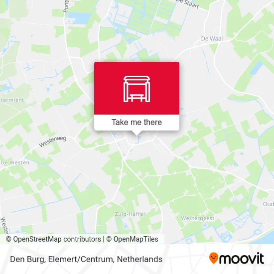 Den Burg, Elemert/Centrum map
