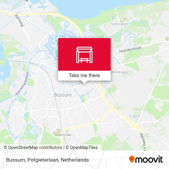 Bussum, Potgieterlaan map