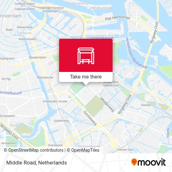 Middenweg map