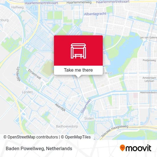 Baden Powellweg Karte