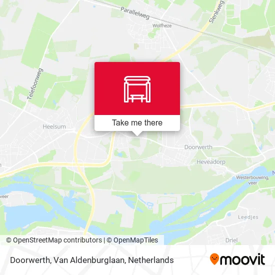 Doorwerth, Van Aldenburglaan map