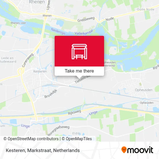Kesteren, Markstraat map