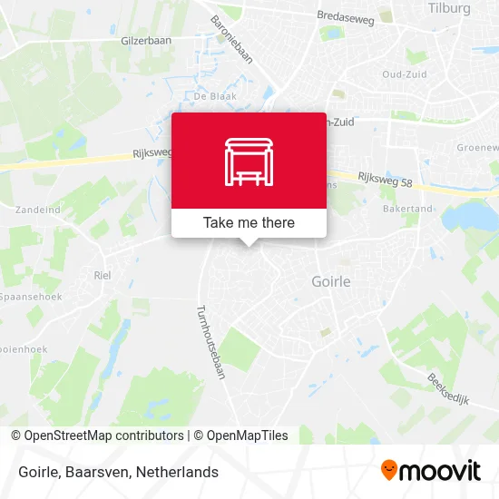 Goirle, Baarsven map