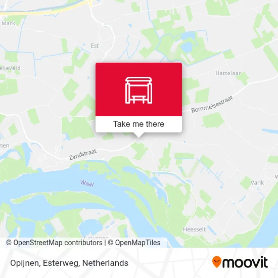 Opijnen, Esterweg map