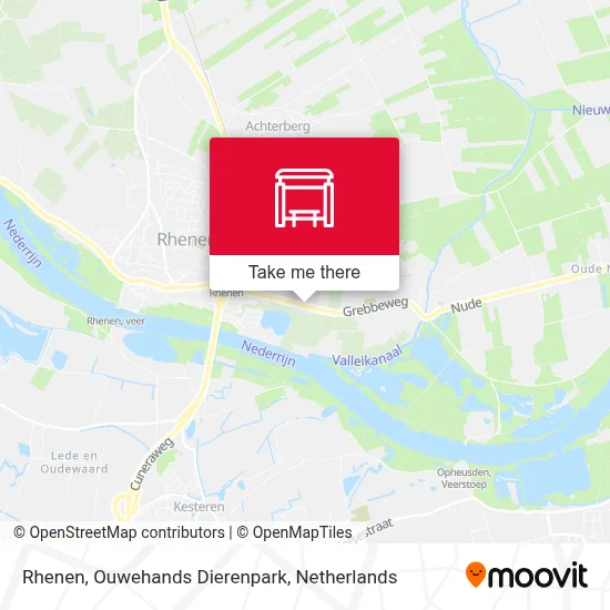 Rhenen, Ouwehands Dierenpark map