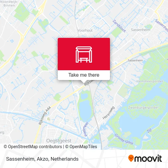 Sassenheim, Akzo map