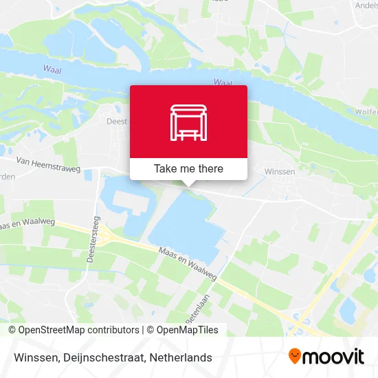 Winssen, Deijnschestraat map