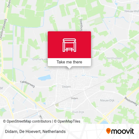 Didam, De Hoevert map