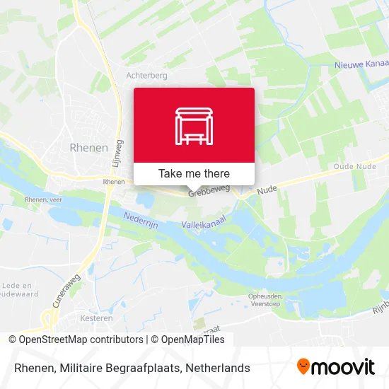 Rhenen, Militaire Begraafplaats map