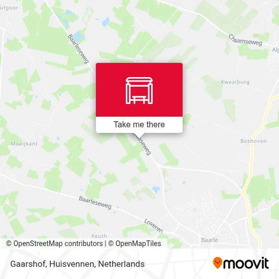 Gaarshof, Huisvennen map