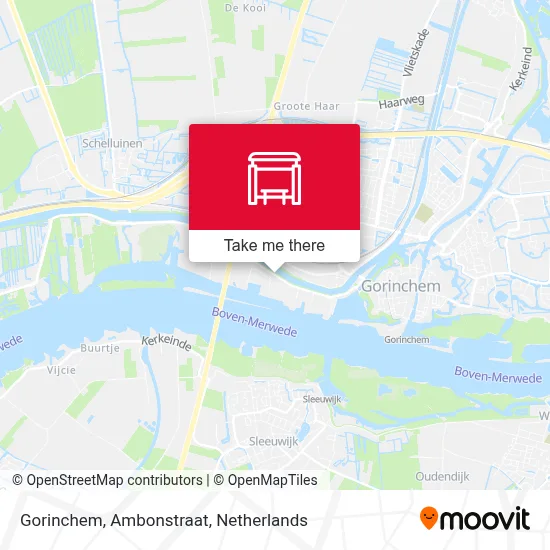 Gorinchem, Ambonstraat map