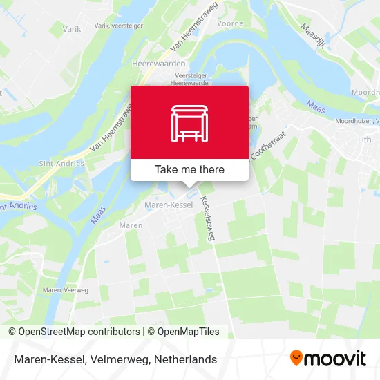 Maren-Kessel, Velmerweg Karte