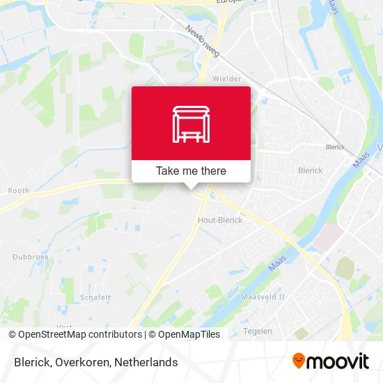 Blerick, Overkoren map